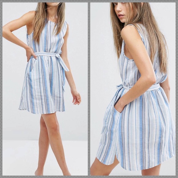 cotton shift dress with pockets